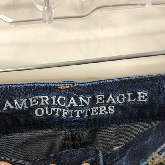 American Eagle Outfitters Women's Hi-Rise Jeggings Raw Hem Size 6 - Picture 4 of 8